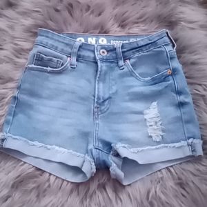 High rise shorts
